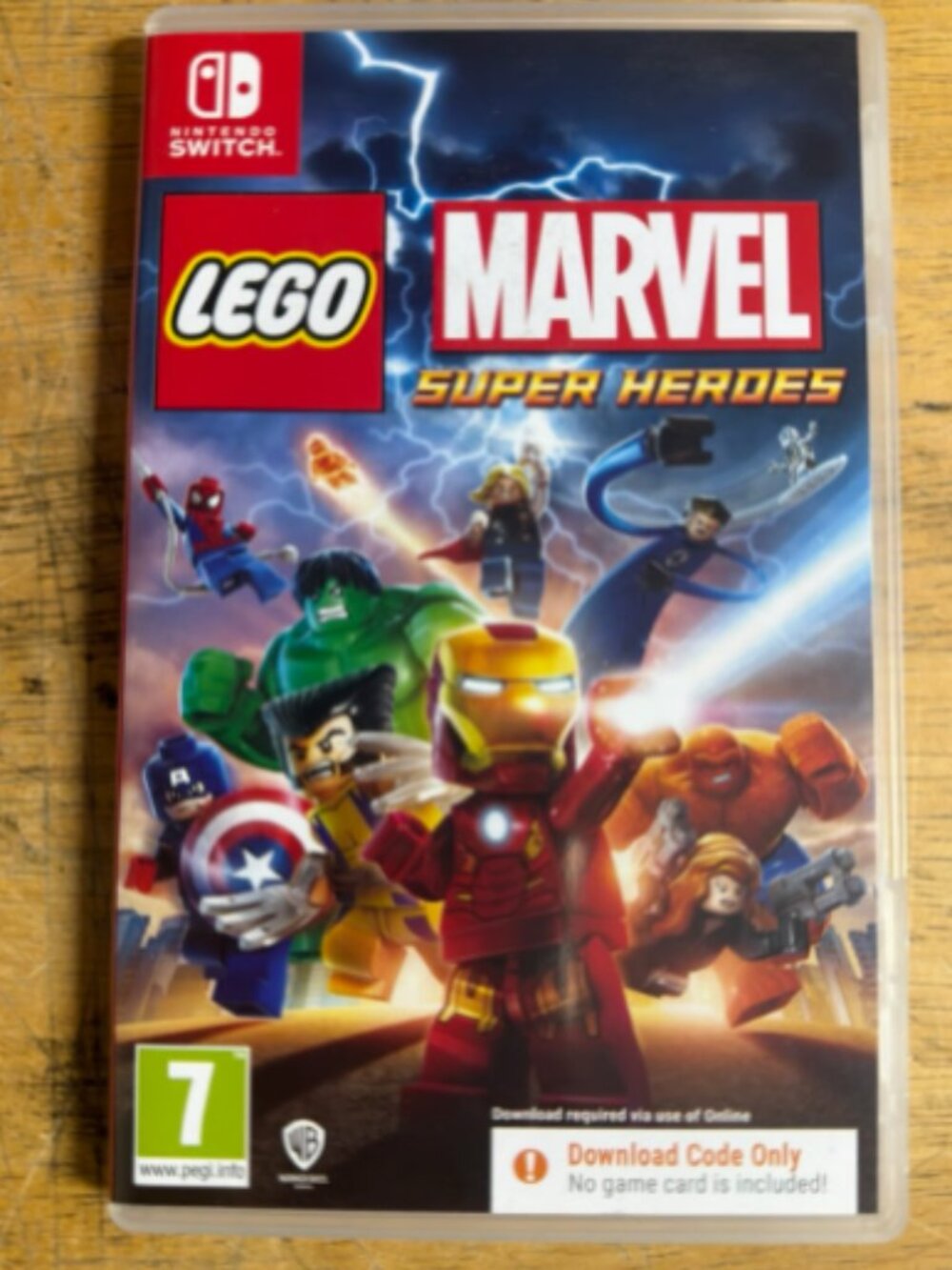LEGO Marvel Super Heroes (Code In Box) (Nintendo Switch) DOWNLOAD CODE ONLY